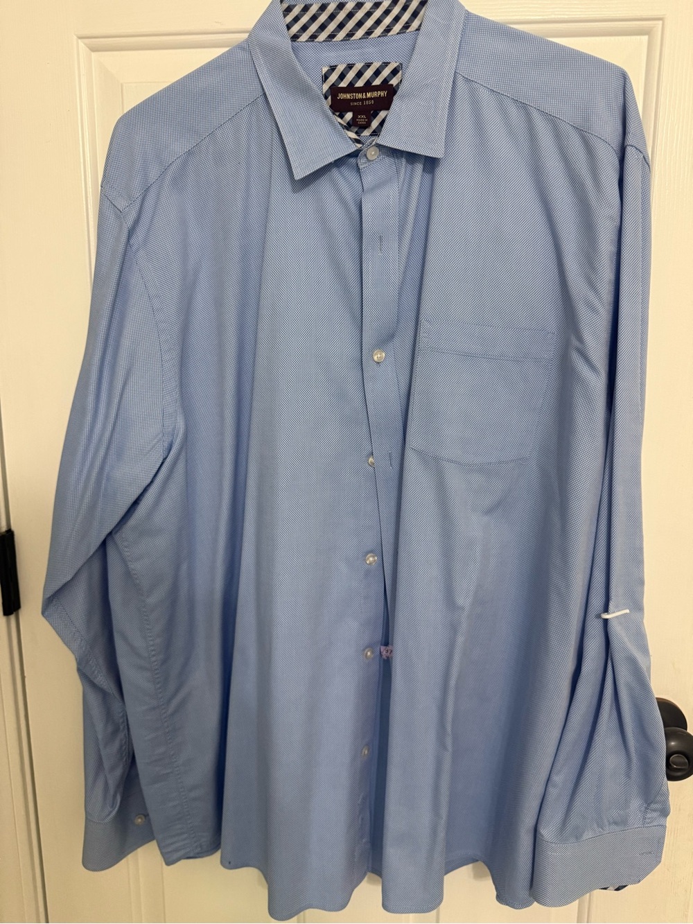 Johnston & Murphy Light Blue Men's Dress Shirt